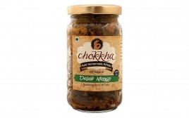 Chokkha Dried Mango Pickle   Glass Jar  200 grams